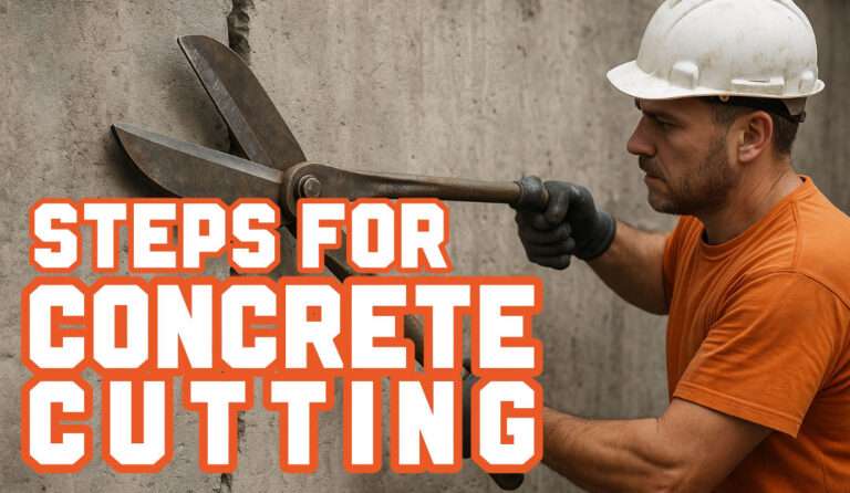 Read more about the article Concrete Cutting Steps: Safe and Professional Concrete Cutting Guide